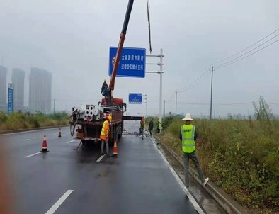柘城柘城专业道路标牌施工